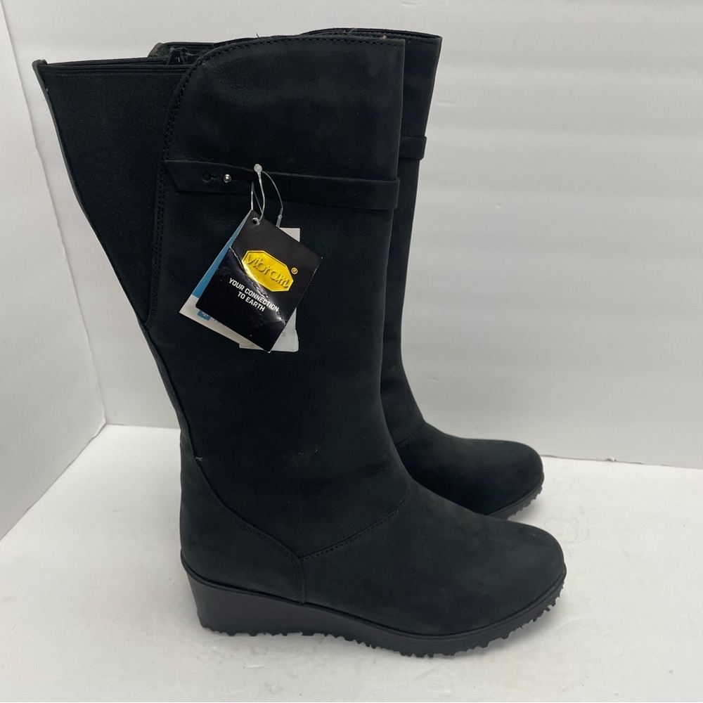 NEW EDDIE BAUER Lodge Boot Women’s US 11 Waterproof Full‑Grain Leather